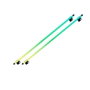 Mars Gaming MLTTWO Pack 2 Tiras LED NEON ARGB 40cm